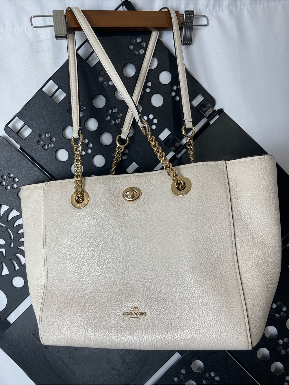 Coach Tote bag white